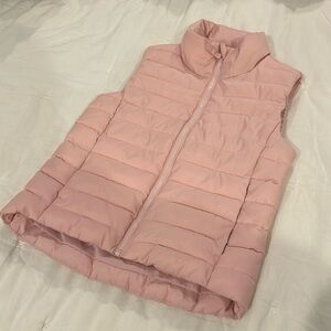 Pink Puffer Vest, Old Navy, Size M (8)